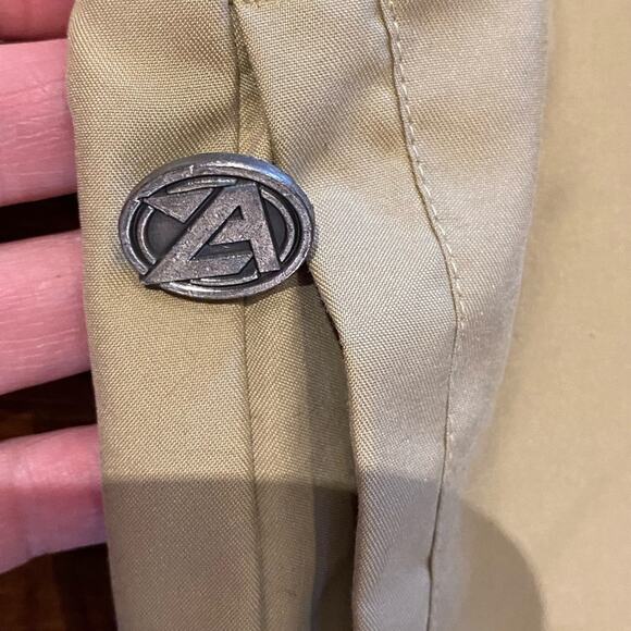 Head Golf Apparel Mens XXL King & Bear Course Golfers Windshirt in Khaki - Picture 5 of 12